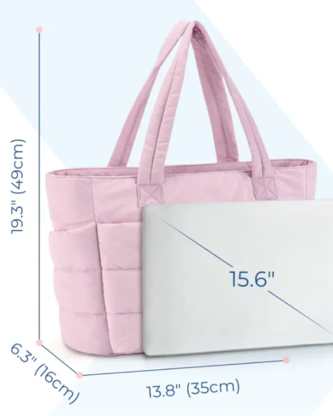Bolsa Tote Puffer Marina