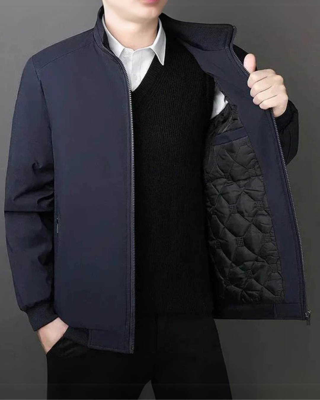 Jaqueta Masculina Casual Minimal