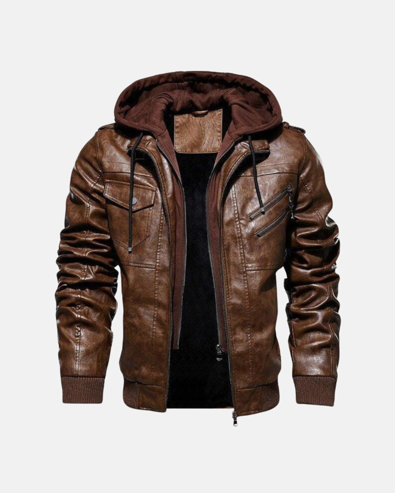 Jaqueta Masculina com Capuz Removível Strike